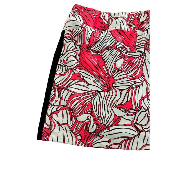 TAIL Pink Neon Tropical Sport Golf Tennis Skort Size Medium - Picture 3 of 7